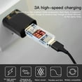 thumbnail image 4 of Cable de carga rápida USB SUGARMOM, universal, 3 en 1, multifunción, para teléfono móvil, color negro, 4 of 8