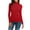 Red, variant on Casual Tops for Women Crewneck Brown Long Sleeve Tshirts Shirts for Womens Basic Tops Business Casual Tops