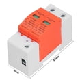 thumbnail image 2 of 2P 20KA DC 500V/1000V pour Dispositif de Protection contre les Surtensions SPD Basse Tension PV B, 2 of 7