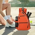 thumbnail image 4 of hejhncii Tennis Bag Pickleball Bag Adjustable Crossbody Sling Bag Pickleball Backpack, 4 of 9