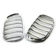 thumbnail image 5 of Front Kidney Dual Slat Grille For - F01 F02 7 Series 2009-2015 Chrome Grill 51117184151 51117184152, 5 of 5