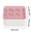 thumbnail image 2 of Aidoshy New Ice Cream Molder Homemade Popsicle Molder With Lid Plastic 6-cell Popsicle Molder Ice Box Ice Lattice Molder for freezer, Chilling Drinks, Whiskey & Cocktails, BPA-Free, 2 of 2