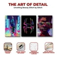 thumbnail image 4 of Miles Morales Canvas Wall Art by DreamController Set of 3 - 16x24 inches Wall Decor | HD Printed & Wooden framed wall art | Modern Wall Decor for Bedroom, Living Room, Office, Kids Room | Made in USA, 4 of 5