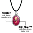 thumbnail image 6 of A Christmas Story Fragile Antiqued Oval Charm Pendant with Black Satin Cord, 6 of 7