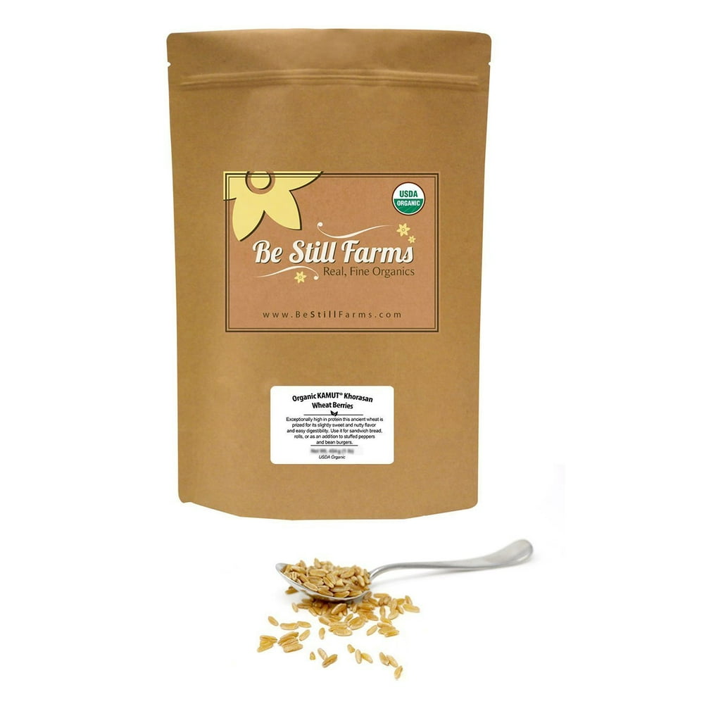 Be Still Farms Organic KAMUT Khorasan Wheat Berries (5 Lbs) Organic