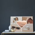 thumbnail image 2 of Custom Canvas Prints Aesthetic Heart Shape Personalized Photo Image Collage DIY Framed Kit Wall Art Picture Room Decor 16x20 inch, 2 of 6