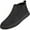 Black, variant on SUYSTEX Mens Slip On Non Slip Work Shoes,Waterproof Arch Support Food Service Shoes, Lightweight Chef Kitchen Restaurant Resistant Black Safety Shoes
