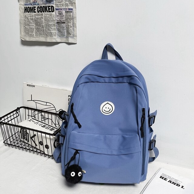 CoCopeaunts Simple Nylon Women Backpacks Female Travel Double Shoulder