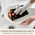 thumbnail image 5 of 2 Pcs Funny Kitchen Towels,Black Christmas Ornament Pattern Microfiber Dish Towels,Kitchen Tea Towels,Kitchen Towel Set (18" X 26"), 5 of 7