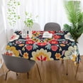 thumbnail image 5 of Yayeee Tablecloths for Rectangular Tables 60 x 90 inch Party Table Cover, Colorful Floral Pattern, 5 of 6