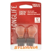 Sylvania 3357A/3457A Longlife Automotive Bulb 2 Pack