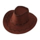 thumbnail image 3 of Sombrero de vaquero para niños, sombrero para niños, sombrero para el sol para niñas y niños, para acampar al aire libre Café profundo, 3 of 9