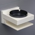 thumbnail image 1 of New creative ashtray, stainless steel ashtray, practical and easy to clean, 1 of 1