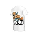 thumbnail image 6 of Dog Man Funny 3D Printed Graphic Tee, Lightweight T-Shirts for Boys Girls, Novelty Crew Neck Short Sleeve Tops for Kids, 6 of 8