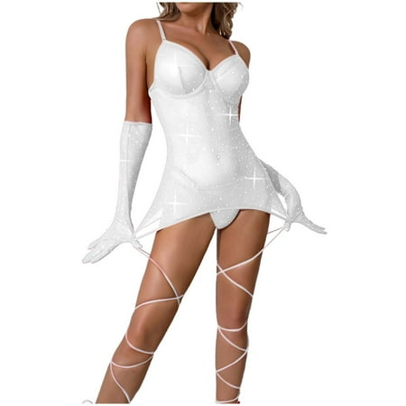 Xuewenshw Women s Lingerie One Piece Lingerie for Women Lingerie for Women Sexy Sheer Lingerie Women Sexy Lingerie Womens Night Gown