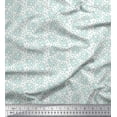 thumbnail image 1 of Soimoi Polyester Crepe Fabric Musical Notes Shirting Fabric Prints by Yard 52 Inch Wide, 1 of 1