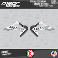 thumbnail image 3 of Kalair GFX Graphics Kit for Husqvarna Enduro 4-STORKE FE350,FE450 and FE501 (2020-2023) Razor Series, 3 of 5