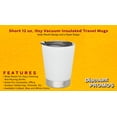 thumbnail image 2 of 12 oz. Itsy Vacuum Insulated Travel Mugs - 6 Pack - White, 2 of 3
