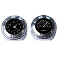 thumbnail image 1 of 2 Piezas Reloj y TermóMetro de Cuarzo para Motocicleta, Manillar Bicicleta Impermeable 7/8 Pulgadas, Accesorios Universales Aluminio, 1 of 5