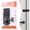 Black 4 Inch 1 Hasp 9 Screws, variant on DUOYOU Padlock Hasp Latch Door Lock Silver 3 Inch Stainless Steel Heavy Duty Gate Cabinet Shed Lock with 8 Screws
