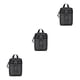 thumbnail image 1 of Toystoory Bolsa de almacenamiento al aire libre Camping Senderismo Accesorios de supervivencia Riñonera Pesca Montañismo Bolsillo Oxford Paquete de Negro 3piezas Toystoory CBP186098, 1 of 6