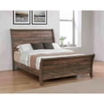 thumbnail image 2 of Frederick California King Sleigh Bed Weathered Oak, 2 of 7