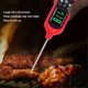 thumbnail image 4 of Pen Type Food Thermometer Electronic Stainless Steel Probe Grill Kitchen Thermometer for Cooking Barbecue Red, 4 of 4