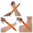 thumbnail image 4 of Unique Bargains 1 Pc Comfortable Fascia Manual Massager Tools 17.72"x1.97"x1.97" Orange, 4 of 6