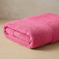 thumbnail image 1 of Toalla Baño Completo colores varios, 150x80cm - 620gr Suave Y Absorbente- Cenefa Bordada - ROSA 2, 1 of 4
