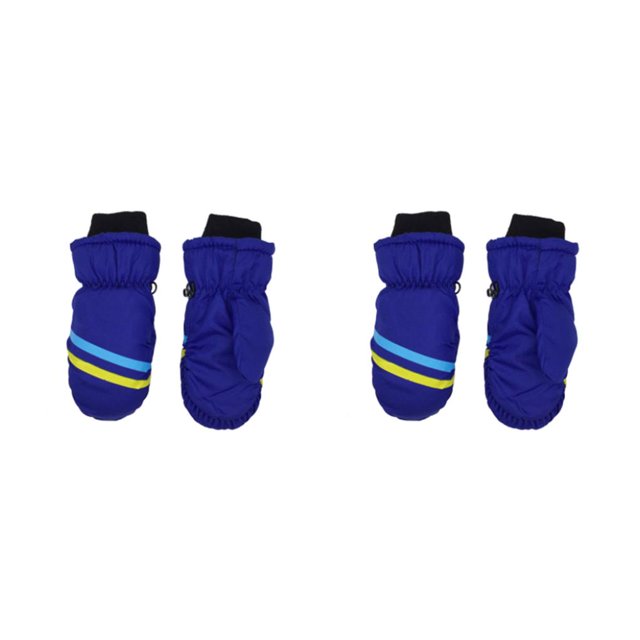 Cateissary 3 pares de manoplas para niños, impermeables, fáciles de combinar, accesorios duraderos Type4 NO4