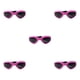 thumbnail image 2 of Gafas de Sol para Mascotas Methold 1 Par Adorables Gafas de Snowboard Al Aire Libre Rosa Type2 NO2, 2 of 6