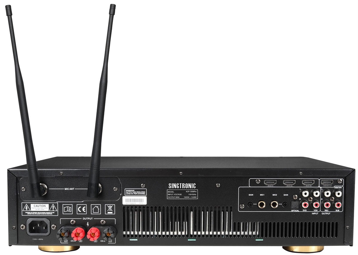 Singtronic KSP-3000Pro Karaoke Sound Processor Amplifier
