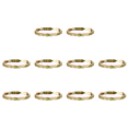 thumbnail image 1 of Pulsera Pareja Terapia Magnética Twisted Dragon Brazaletes Desmontables (oro), 1 of 7