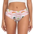thumbnail image 1 of Fotbe Cute Sushi (2) Calzones Estampados para Mujer – Ropa Interior de Algodón, Cómoda, Suave y Elástica-3X-Large, 1 of 6