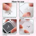 thumbnail image 3 of Letters Numbers Clear Rubber Stamps Alphabet A-Z Initial Transparent Silicone Seals Stamp for Journaling Card Making Friends DIY Scrapbooking Photo Frame Album Decor, 3 of 9