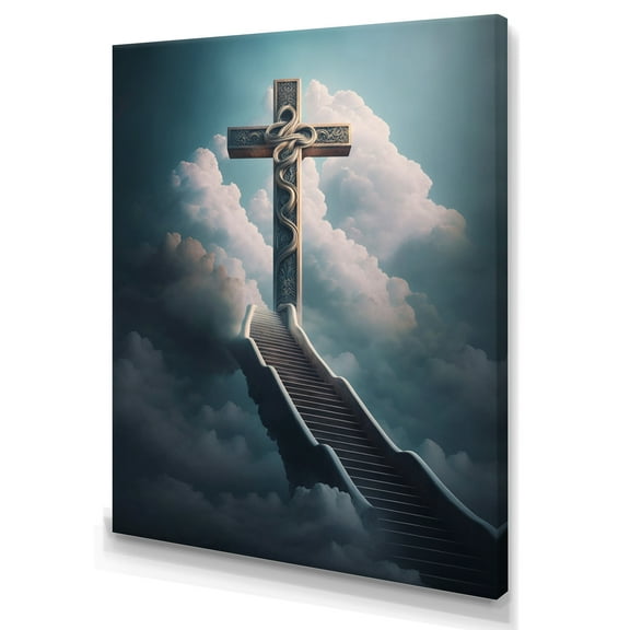 Designart Stairway To Heaven II Canvas Wall Art