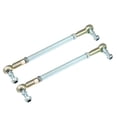 thumbnail image 1 of 2uds M8 Barra de Dirección para ATV 50cc 70cc 90cc 110cc 125cc Unique Bargains 160 mm Acero Inoxidable Plateado, 1 of 1