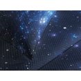 thumbnail image 4 of Ambesonne Constellation Quilted Bedspread Set 3 Pcs, Space Star Nebula, King Size, Blue Black White, 4 of 5