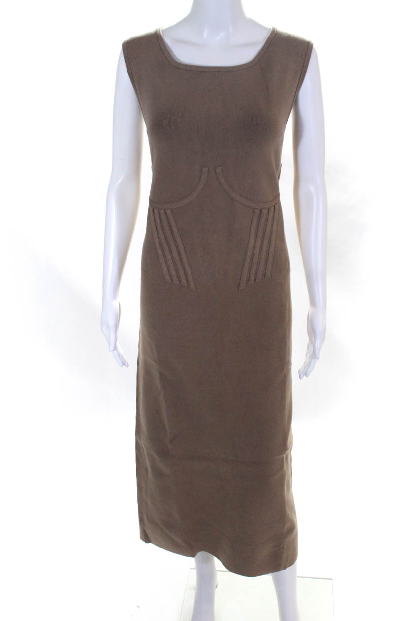Good American Womens Corset Waist Dress 