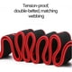 thumbnail image 3 of Yoga belts, Yoga straps, elastic stretching belt for Latin dances, American Yoga, gym, fitness, exercise resistance bands (Pink), 3 of 5