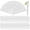 White, variant on 80 Pcs Wedding Folding Hand Fans Bulk Silk Fabric Chinese Handheld Foldable Clack Fans with Plastic Ribs for Party, Wedding Gifts, Line Dancing, Home Decorative (White)