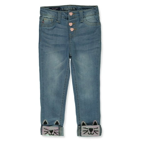 

Vigoss Girls Kitty Cuff Jeans - colette blue 2t (Toddler)