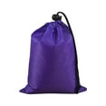 thumbnail image 3 of 9x12 Inch Nylon Drawstring Storage Bag, Heavy Duty Portable Travel Shoe Pouch Organizer for Sports Gym Packing and Wrapping Gifts, 3 of 4