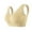 Beige, variant on Women Casual Hollow Out Sport Bra - Breathable No Steel Ring Underwear