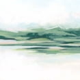 thumbnail image 2 of Vess, June Erica 26x26 Gold Ornate Wood Framed with Double Matting Museum Art Print Titled - Mossy Inlet II, 2 of 4