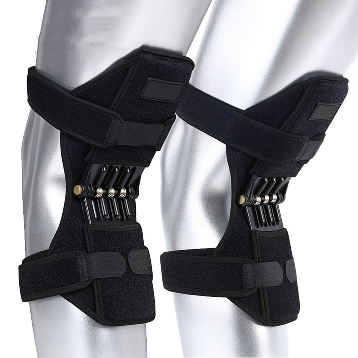 Power Leg Knee Stabilizer Pads Powerful Rebound Spring Force Support Knee Pad 