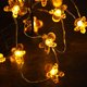 thumbnail image 4 of led copper wire lamp christmas fastener copper wire lamp santa claus snowman elk festival decoration light string christmas lights, 4 of 5