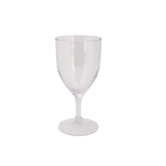 Hometrends Gobelet Acrylique Clair Martelée 419mL