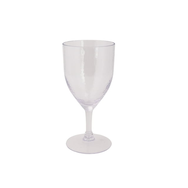 Hometrends Gobelet Acrylique Clair Martelée 419mL