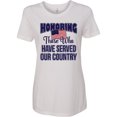 thumbnail image 3 of Inktastic Veterans Day Military Honoring Those Who Serve Women's T-Shirt, 3 of 5